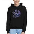 Book Lover Dragon Reading Cool Fantasy Women Girls Kids Men Graphic Youth Hoodie