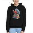 Book Reading Book Reader Manatees Sea Animal Sea Cow Manatee Graphic Youth Hoodie