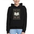 Book Reading Ugly Christmas Graphic Youth Hoodie Book Reading Ugly Christmas Graphic Youth Hoodie