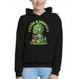 Book A Saurus Bookasaurus Dinosaur Book Girls Boys Toddler Graphic Youth Hoodie