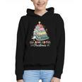 All Booked For Christmas Book Tree Lights Christmas Library Graphic Youth Hoodie All Booked For Christmas Book Tree Lights Christmas Library Graphic Youth Hoodie