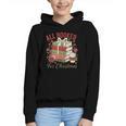 All Booked For Christmas Coquette Xmas Book Club Book Lovers Graphic Youth Hoodie All Booked For Christmas Coquette Xmas Book Club Book Lovers Graphic Youth Hoodie