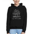 My Weekend Is Booked Floral Book Graphic Youth Hoodie