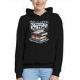 Bookmarks Are For Quitters Reading Quote Book Lover Graphic Youth Hoodie