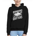Bookmarks Quote Library Book Reader Graphic Youth Hoodie