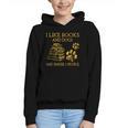 I Like Books And Dogs And Maybe 3 People Book Dog Lovers Men Women Graphic Youth Hoodie I Like Books And Dogs And Maybe 3 People Book Dog Lovers Men Women Graphic Youth Hoodie