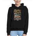 Books Plants And Coffee Growing Plant Gardening Planting Graphic Youth Hoodie