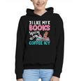 I Like My Books Spicy Coffee ICY Graphic Youth Hoodie I Like My Books Spicy Coffee ICY Graphic Youth Hoodie