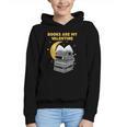 Books Are My Valentine Cute Book Lover Valentine's Day Graphic Youth Hoodie