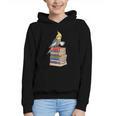 Bookworm Cockatiel Bird Reading Books Drinking Coffee Lover Graphic Youth Hoodie