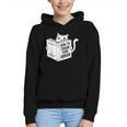 Cat Book Humor How To Train Your Human Graphic Youth Hoodie Cat Book Humor How To Train Your Human Graphic Youth Hoodie