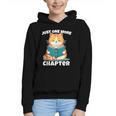 Cat Reading Books Bookworm Read One More Chapter Graphic Youth Hoodie Cat Reading Books Bookworm Read One More Chapter Graphic Youth Hoodie