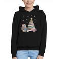 Christmas A Penguin Reading Book Snowflake Cocoa Hot Teacher Graphic Youth Hoodie Christmas A Penguin Reading Book Snowflake Cocoa Hot Teacher Graphic Youth Hoodie