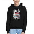 I Closed My Book To Be Here Books Lover Bookworm Graphic Youth Hoodie