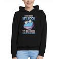 I Closed My Book To Be Here Shirt I Closed My Books Graphic Youth Hoodie