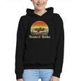 Coffee Beans & Books Retro Bookworm Librarian Graphic Youth Hoodie
