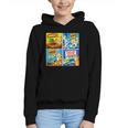 Comic Reader Comic Book Merch Vintage Reading Comic Books Graphic Youth Hoodie