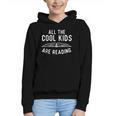 All The Cool Kids Are Reading Book Lover Bookworm Reader Graphic Youth Hoodie