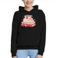 Cute Books And Coffee Crochet Valentines Day Tee For Couples Graphic Youth Hoodie Cute Books And Coffee Crochet Valentines Day Tee For Couples Graphic Youth Hoodie