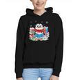Cute Christmas A Penguin Reading Book Snowflake Hot Teacher Graphic Youth Hoodie Cute Christmas A Penguin Reading Book Snowflake Hot Teacher Graphic Youth Hoodie
