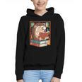 Cute Hedgehog Book Nerd Graphic Youth Hoodie Cute Hedgehog Book Nerd Graphic Youth Hoodie