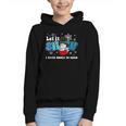 Cute Snowman Let It Snow I Have Books Reader Graphic Youth Hoodie