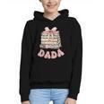 Dada Book First Chapter Birthday Family Matching Party Graphic Youth Hoodie