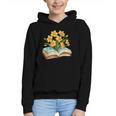 Daffodils Flowers Book Floral Graphic Youth Hoodie