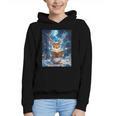 Deer Reads Book Women Girls Reindeer Graphic Youth Hoodie Deer Reads Book Women Girls Reindeer Graphic Youth Hoodie