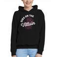 Dibs On The Villain Dark Romance Books Skeleton Morally Grey Graphic Youth Hoodie