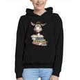 Donkey Reading Book Read Books Be Kind Stay Weird Librarian Graphic Youth Hoodie Donkey Reading Book Read Books Be Kind Stay Weird Librarian Graphic Youth Hoodie