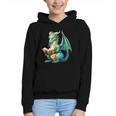 Dragon With Book Graphic Youth Hoodie Dragon With Book Graphic Youth Hoodie