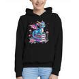 Dragons And Books Dragon Reading Book Lover Girl Bookworm Graphic Youth Hoodie Dragons And Books Dragon Reading Book Lover Girl Bookworm Graphic Youth Hoodie