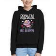 Drink Tea Read Books Be Happy Book Lover Reading Graphic Youth Hoodie Drink Tea Read Books Be Happy Book Lover Reading Graphic Youth Hoodie