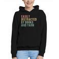 Easily Distracted By Books And Yarn Knitting & Crocheting Graphic Youth Hoodie Easily Distracted By Books And Yarn Knitting & Crocheting Graphic Youth Hoodie