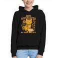 Easily Distracted By Cats And Books Cute Cat Book Lover Graphic Youth Hoodie
