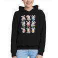 Easter Teacher Cute Bunny Reding Books Librarian Bookworm Graphic Youth Hoodie Easter Teacher Cute Bunny Reding Books Librarian Bookworm Graphic Youth Hoodie