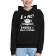 EMC2 Energy Milk x Coffee Science Book Math Lover Graphic Youth Hoodie