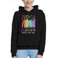 Equality Hurts No One Floral Books LGBTQ Pride Human Rights Graphic Youth Hoodie