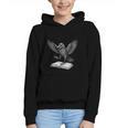 F-Caw-F Crow Book Lovers Vintage Bookish Bird Graphic Youth Hoodie F-Caw-F Crow Book Lovers Vintage Bookish Bird Graphic Youth Hoodie
