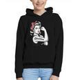 Female Librarian Rosie Riveter Book Guardian Woman Graphic Youth Hoodie
