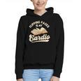 Flipping Pages Is My Cardio Book Lover Reading Bookworm Graphic Youth Hoodie
