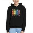 Floral Book Equality Human Rights Social Justice Peace Love Graphic Youth Hoodie Floral Book Equality Human Rights Social Justice Peace Love Graphic Youth Hoodie