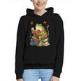 Frog & Toad Fishing Vintage Classic Book Frog Reading Book Graphic Youth Hoodie