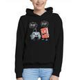 Gamer Book Lover Girl Women Bookworm Video Gaming Daughter Graphic Youth Hoodie