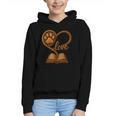 Girl Who Loves Dogs & Books Heart Dog Lover Reader Reeding Graphic Youth Hoodie Girl Who Loves Dogs & Books Heart Dog Lover Reader Reeding Graphic Youth Hoodie
