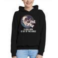 Good Book Is Out Of This World Astronaut Space Graphic Youth Hoodie