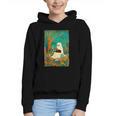 Groovy Ghost Reading Book Cat Halloween Ghost Teacher Graphic Youth Hoodie Groovy Ghost Reading Book Cat Halloween Ghost Teacher Graphic Youth Hoodie