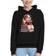 Guinea Pig Reading Books Matching Bookworm Readers Librarian Graphic Youth Hoodie Guinea Pig Reading Books Matching Bookworm Readers Librarian Graphic Youth Hoodie