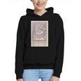 Hockey Romance Tarot Card Books Reader Cozy Reading Graphic Youth Hoodie